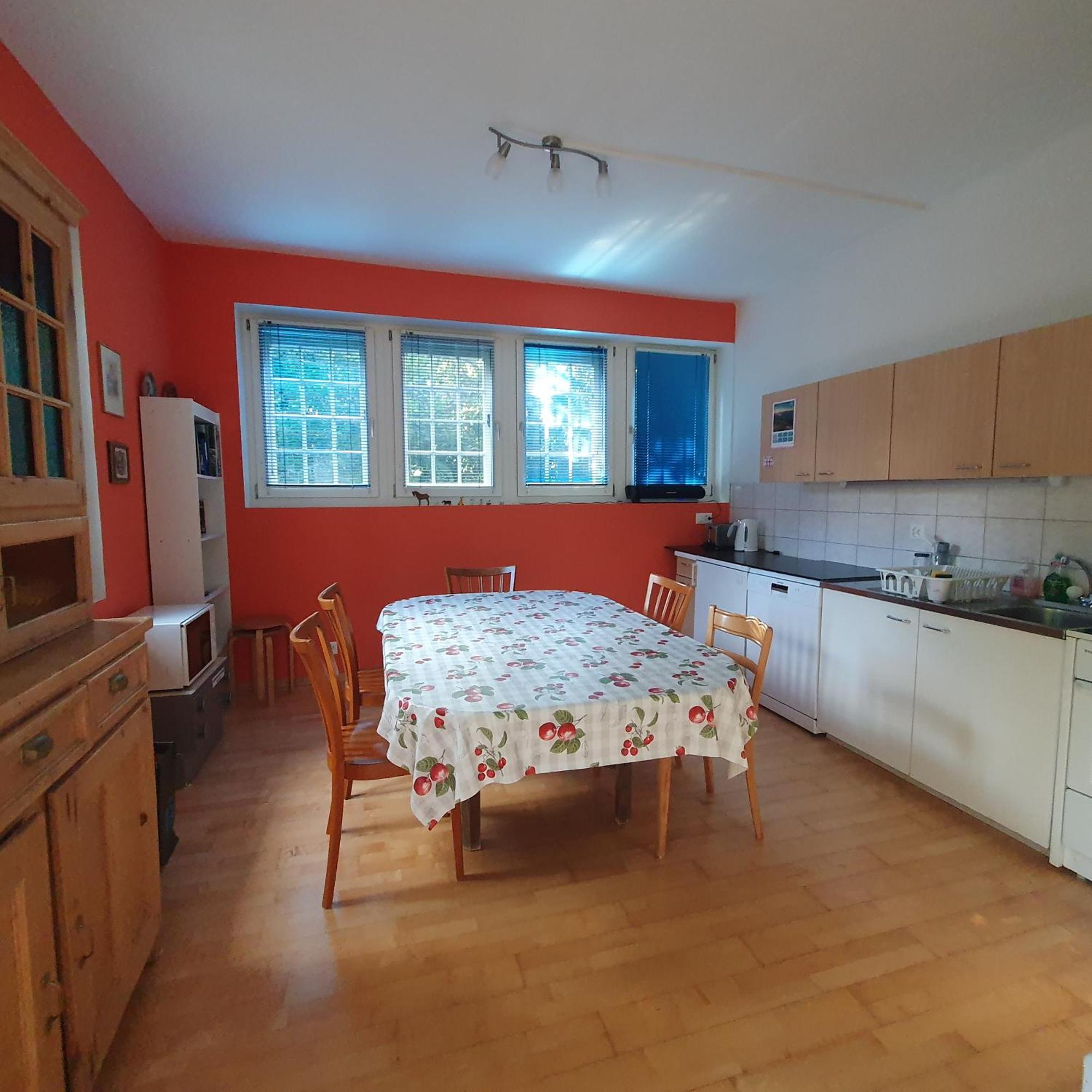 Zentral Gelegene Wohnung Mit Grossem Garten Interlaken Dış mekan fotoğraf